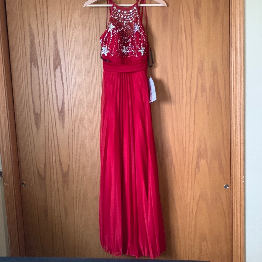 Red Macys Prom Dress